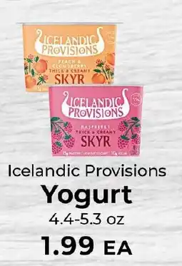 Sunset Foods Icelandic Provisions Yogurt offer
