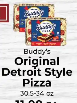 Sunset Foods Buddy's Original Detroit Style Pizza offer