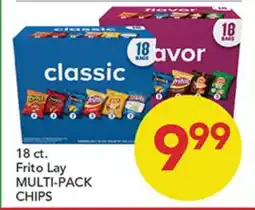 Pete's Fresh Market 18 ct. Frito Lay MULTI-PACK CHIPS offer