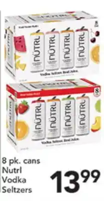 Pete's Fresh Market Nutrl Vodka Seltzers offer