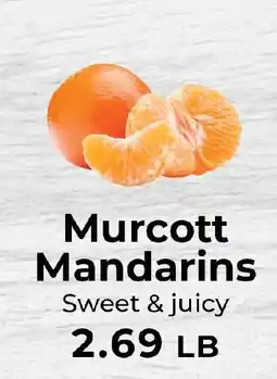 Sunset Foods Murcott mandarins offer