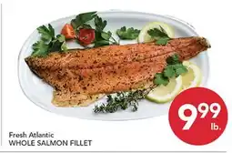 Pete's Fresh Market Fresh Atlantic WHOLE SALMON FILLET offer