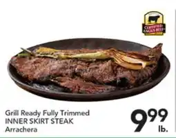 Pete's Fresh Market Grill Ready Fully Trimmed INNER SKIRT STEAK offer