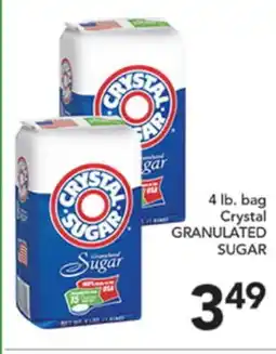 Pete's Fresh Market 4 lb. bag Crystal GRANULATED SUGAR offer