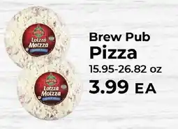 Sunset Foods Brew Pub Lotzza Motzza offer