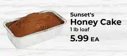 Sunset Foods Sunset's Honey Cake offer