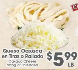 Arteagas Food Center Oaxaca Cheese offer