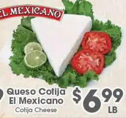 Arteagas Food Center El Mexicano Cotija Cheese offer