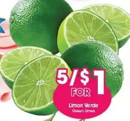 Arteagas Food Center Limon Verde Green Limes offer