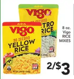Pete's Fresh Market 8 oz. Vigo RICE MIXES offer