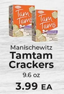 Sunset Foods Manischewitz Tamtam Crackers offer