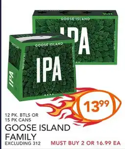 Pete's Fresh Market GOOSE ISLAND FAMILY offer
