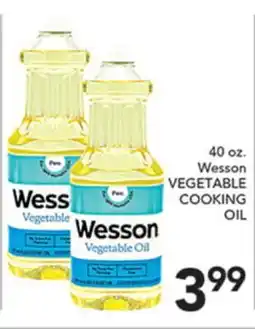 Pete's Fresh Market Wesson VEGETABLE COOKING OIL offer