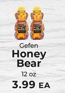 Sunset Foods Gefen honey bear offer