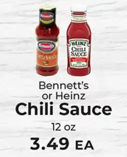 Sunset Foods Bennett's or Heinz Chili Sauce offer