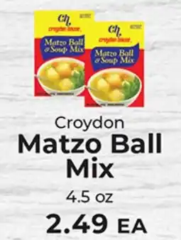 Sunset Foods Croydon matzo ball mix offer
