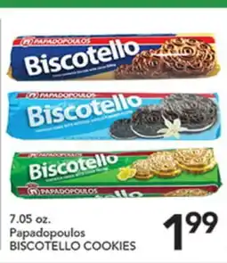 Pete's Fresh Market Papadopoulos BISCOTELLO COOKIES offer