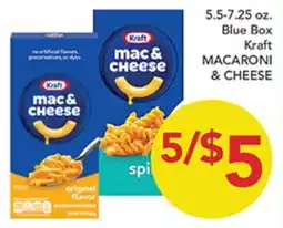 Pete's Fresh Market Blue Box Kraft MACARONI & CHEESE offer