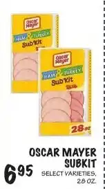 Foodarama Oscar Mayer Subkit offer