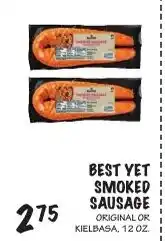 Foodarama Best Yet Smoked Sausage offer