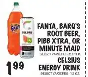 Foodarama Fanta, Barq's Root Beer, Pibb Xtra, or Minute Maid offer