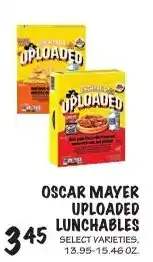 Foodarama Oscar Mayer Uploaded Lunchables offer