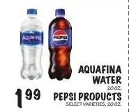 Foodarama Aquafina water offer
