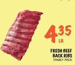 Foodarama Fresh Beef Back Ribs offer