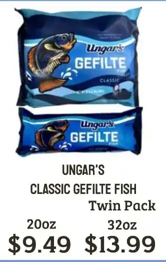 Ungar's classic gefilte fish