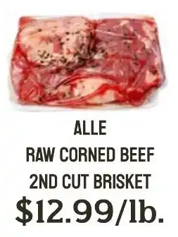 Seven Mile Market Alle raw corned beef offer