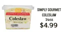 Seven Mile Market Simply gourmet coleslaw offer
