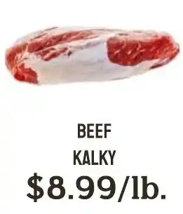 Seven Mile Market Beef Kalky offer