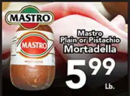 Eurofresh Market Mastro Plain or Pistachio Mortadella offer
