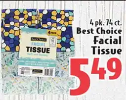 Eurofresh Market Best Choice Facial Tissue offer