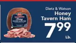 Eurofresh Market Dietz & Watson Honey Tavern Ham offer
