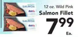 Eurofresh Market 12 oz. Wild Pink Salmon Fillet offer