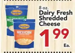 Eurofresh Market Dairy Fresh Shredded Cheese offer