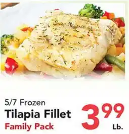 Eurofresh Market 5/7 Frozen Tilapia Fillet offer