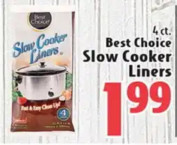 Eurofresh Market Best Choice Slow Cooker Liners offer