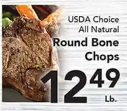 Eurofresh Market USDA Choice All Natural Round Bone Chops offer