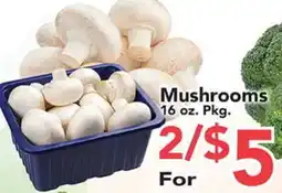 Eurofresh Market Mushrooms offer