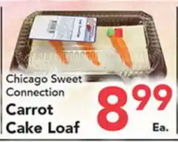 Eurofresh Market Chicago Sweet Connection Carrot Cake Loaf offer