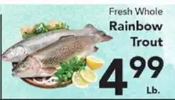 Eurofresh Market Fresh Whole Rainbow Trout offer