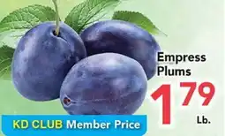 Eurofresh Market Empress Plums offer