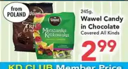 Eurofresh Market Wawel Candy in Chocolate offer