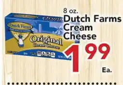 Eurofresh Market Dutch Farms Cream Cheese offer