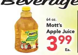 Eurofresh Market Mott's Apple Juice offer