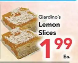 Eurofresh Market Giardino's Lemon Slices offer