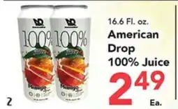 Eurofresh Market American Drop 100% Juice offer