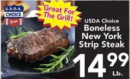 Eurofresh Market USDA Choice Boneless New York Strip Steak offer